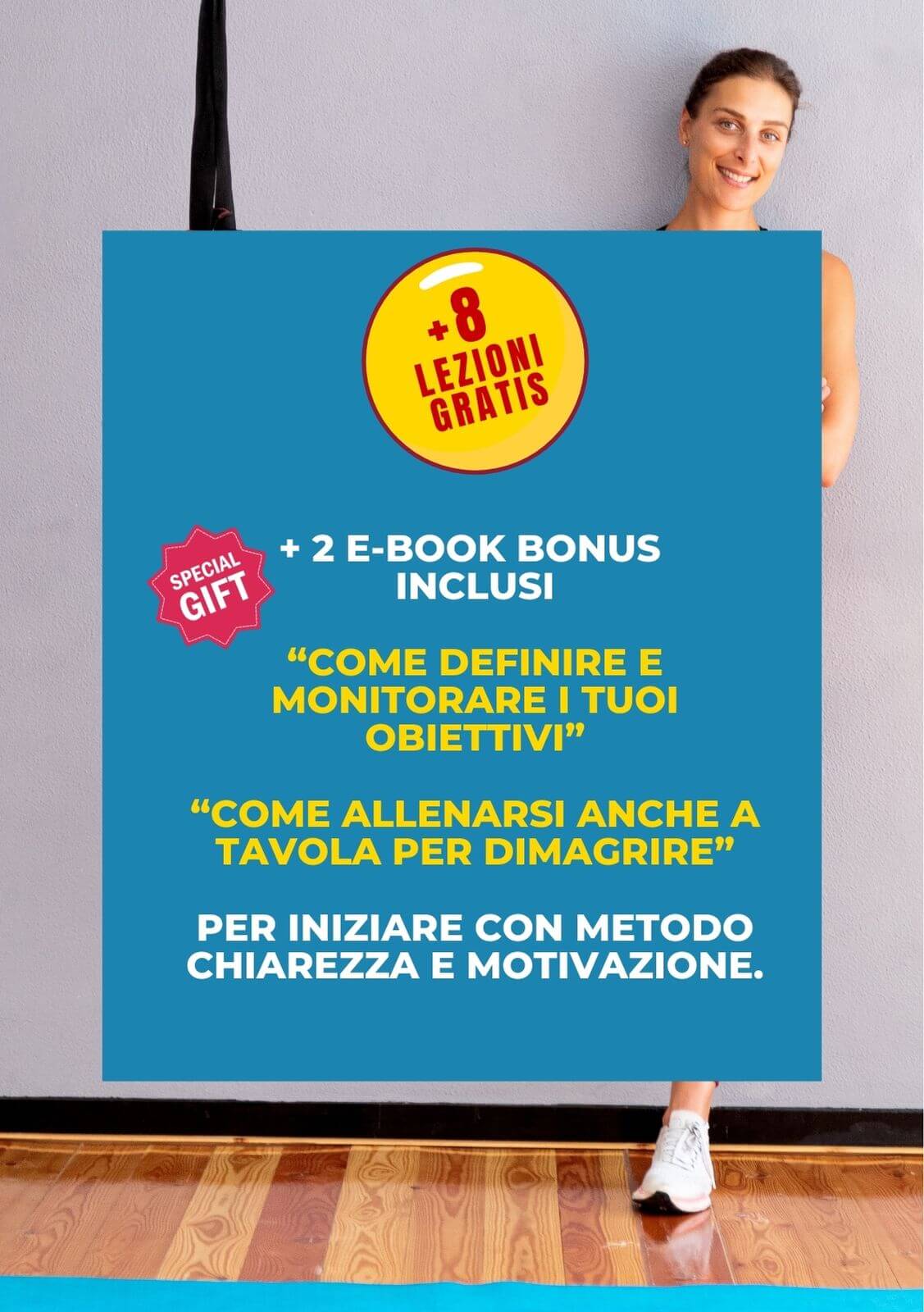 ALLENAMENTO BASE A CASA SENZA ATTREZZI - BODY F.I.T 40-10 - immagine 7