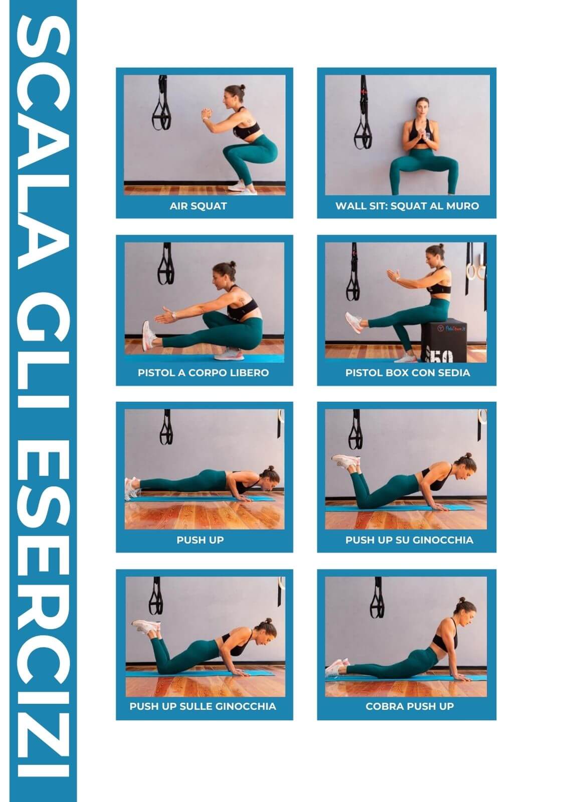ALLENAMENTO BASE A CASA SENZA ATTREZZI - BODY F.I.T 40-10 - immagine 9
